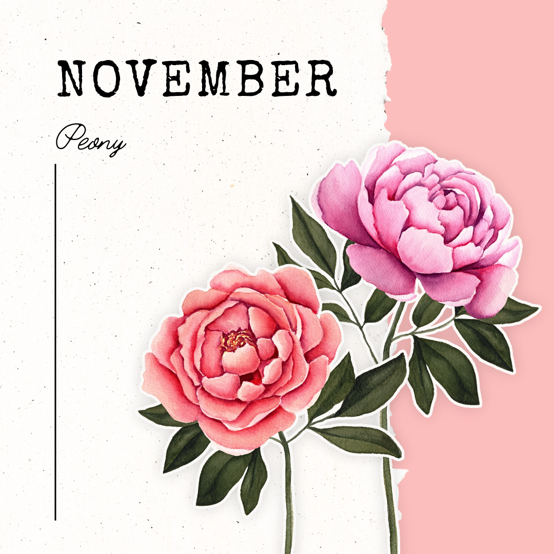 Peony Tattoo for November Birth Flower Lovers