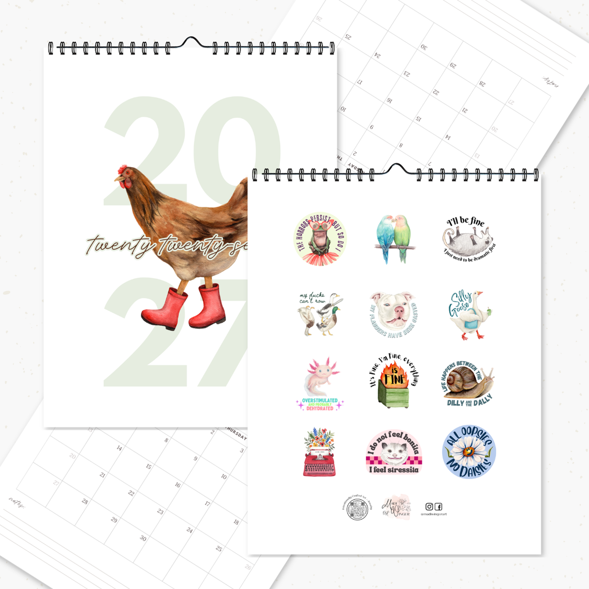 2027 Wall Calendar