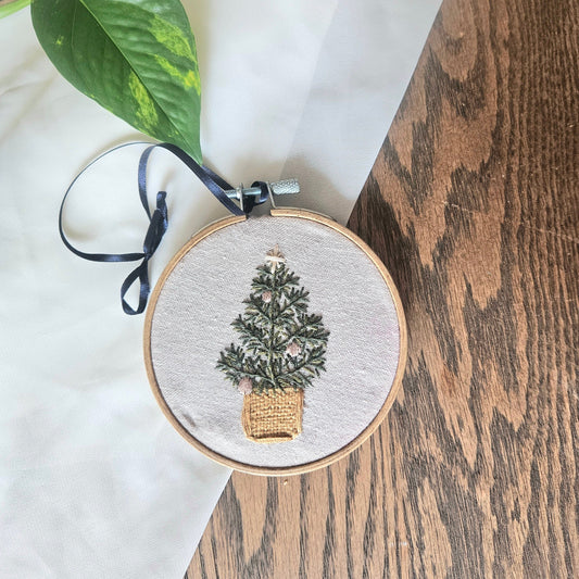 Deborah Made Christmas Tree Ornament