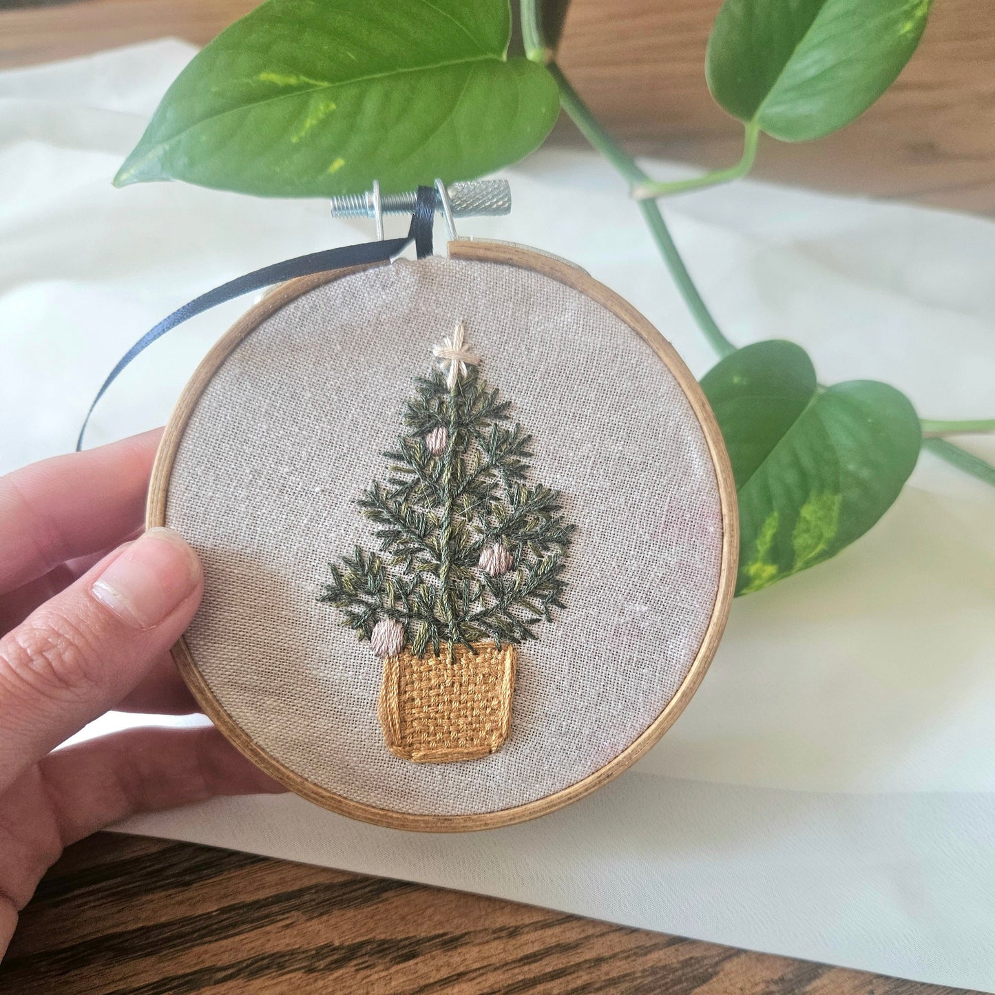 Deborah Made Christmas Tree Ornament