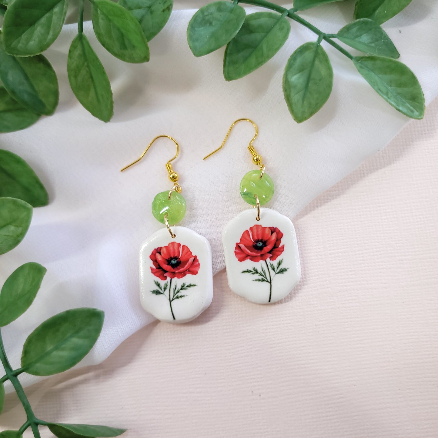 August Birth Month Earrings