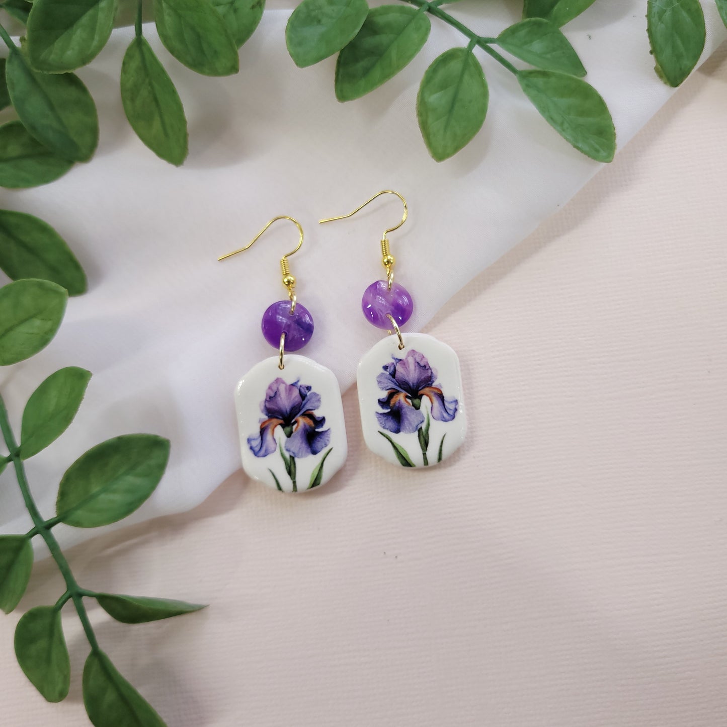 February Birth Month Earrings