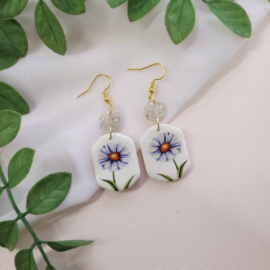 April Birth Month Earrings