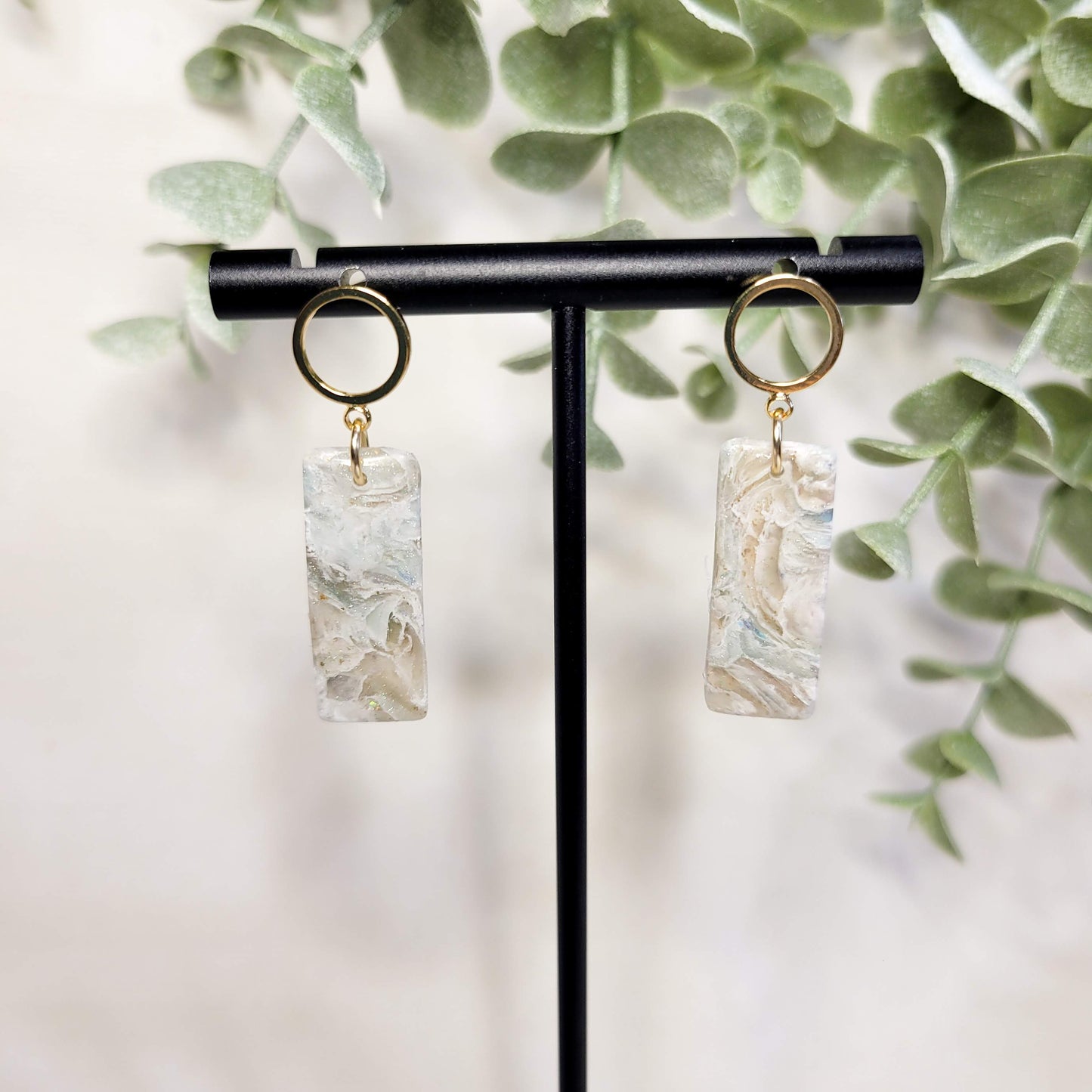 Opal Pearl Rectangle