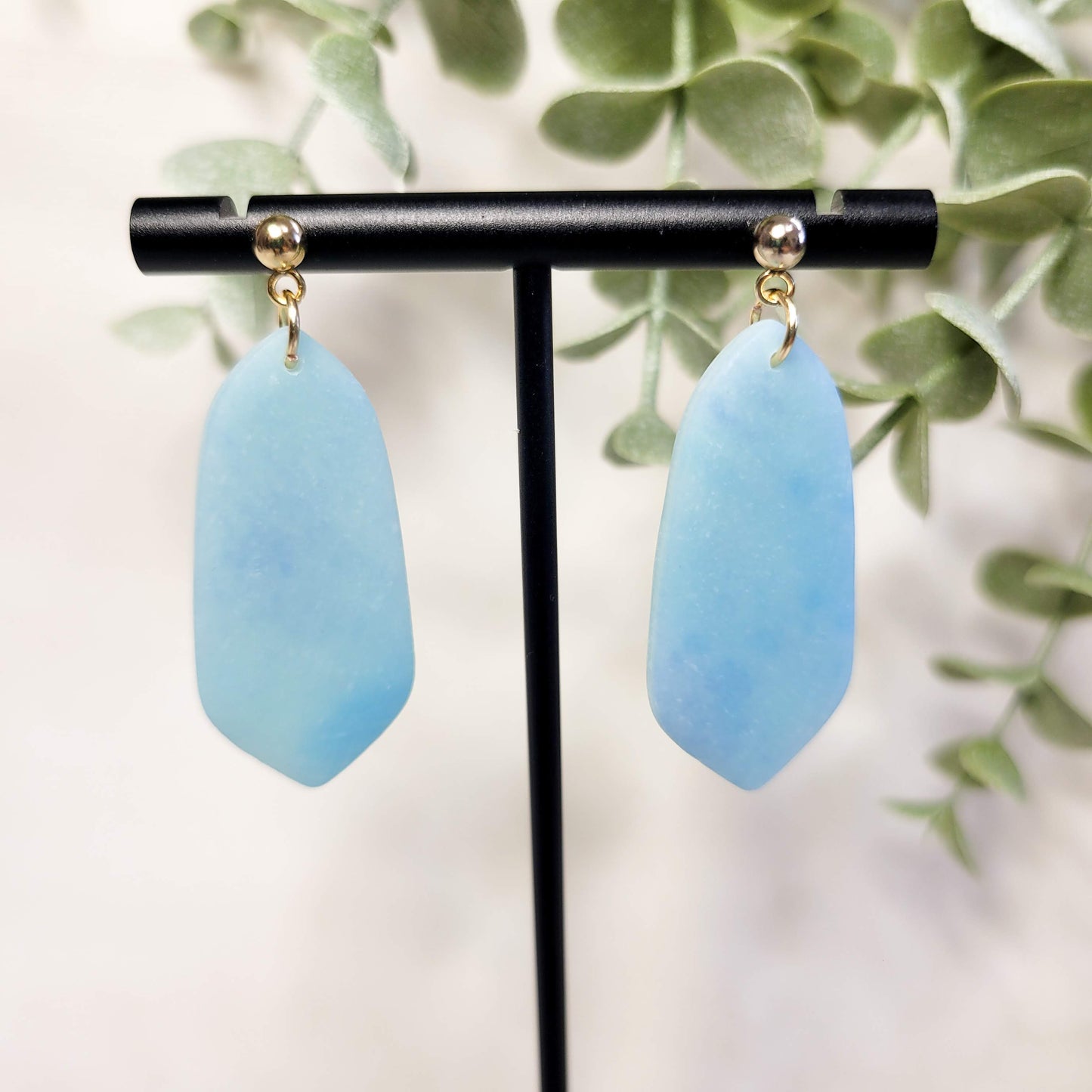 Matte Blue Pointed Dagger