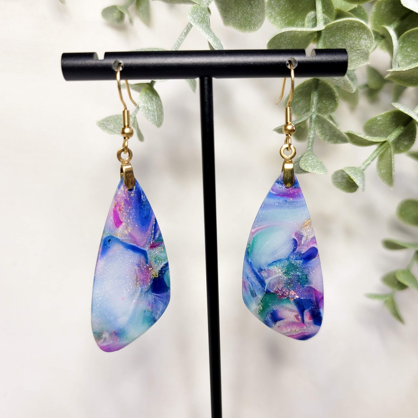 Asymmetrical Jewel Tone Scraps