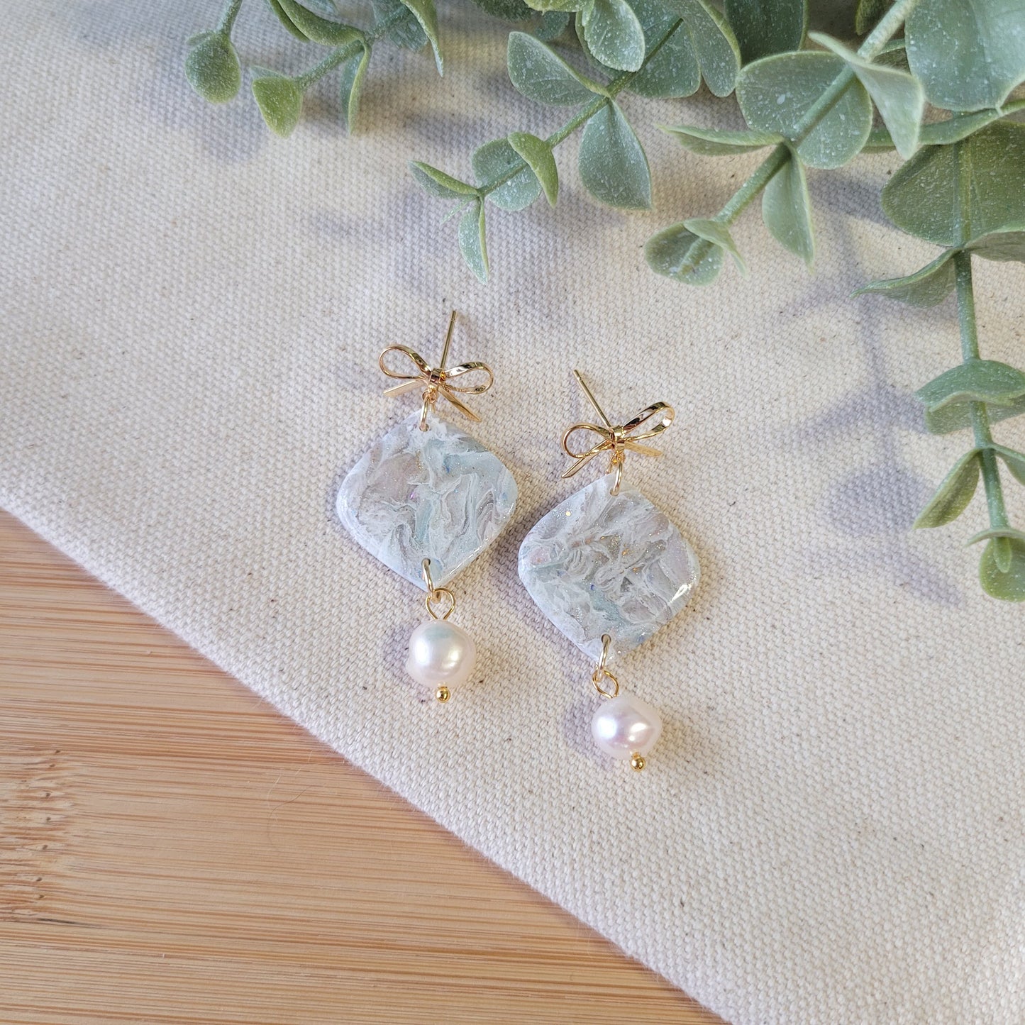 Opal Pearl Pointed Drop