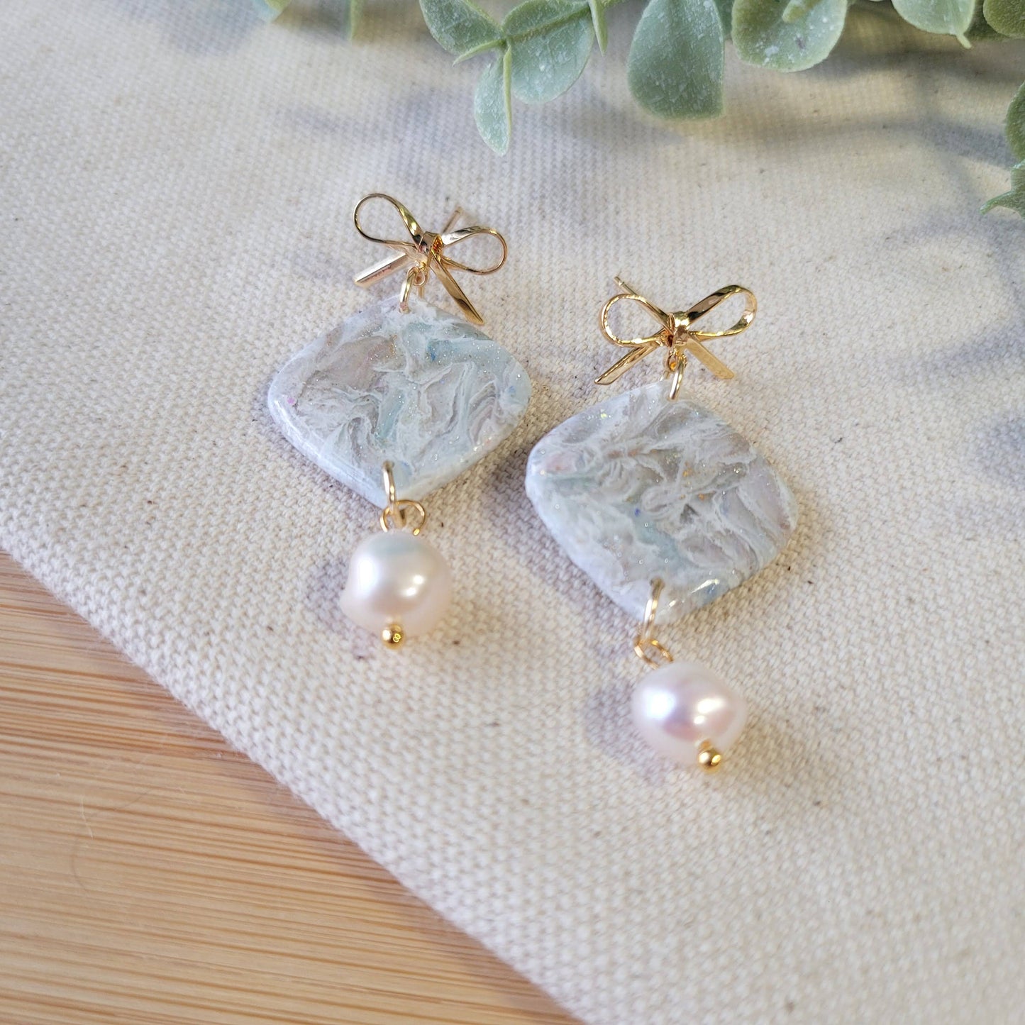 Opal Pearl Pointed Drop
