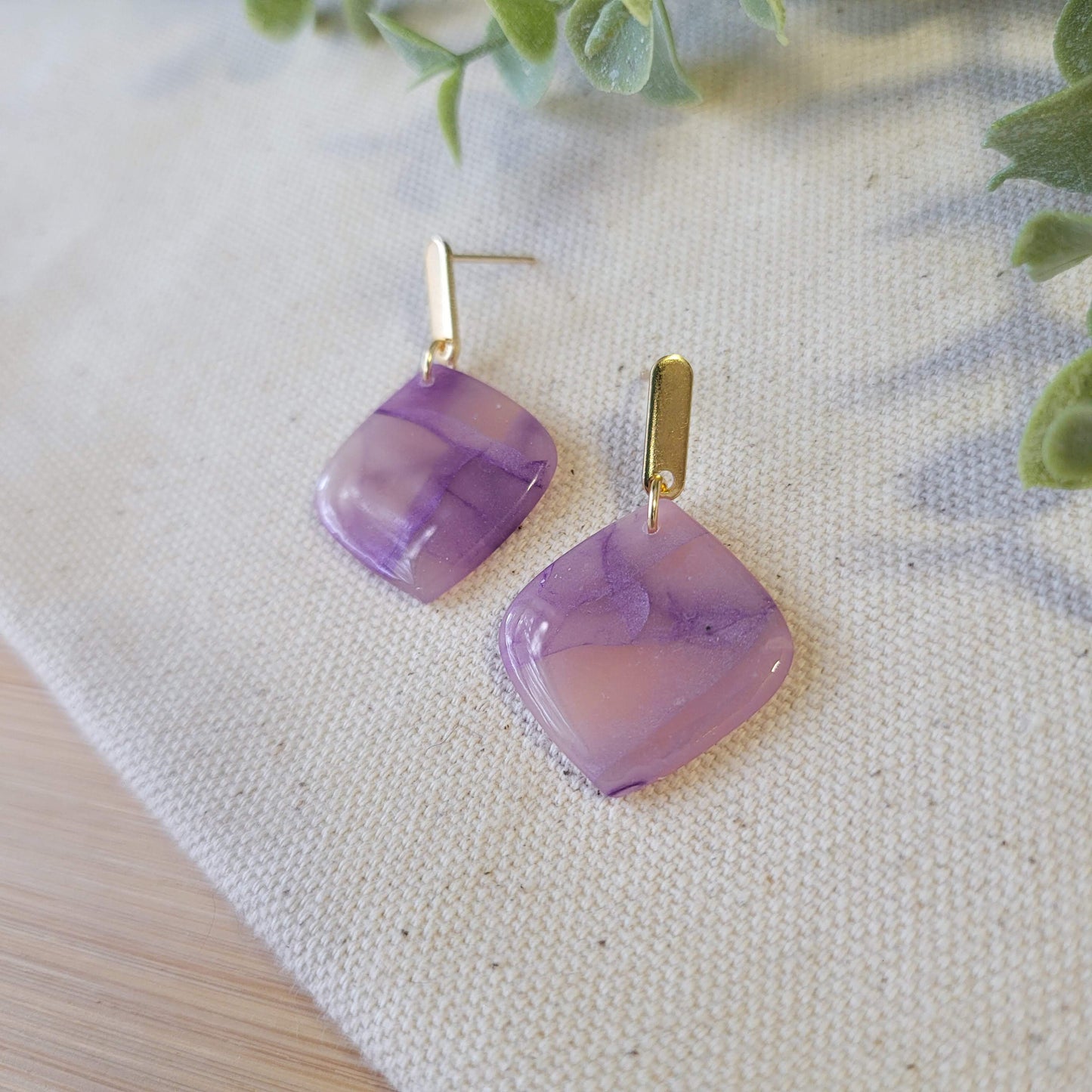 Amethyst Pointed Drop