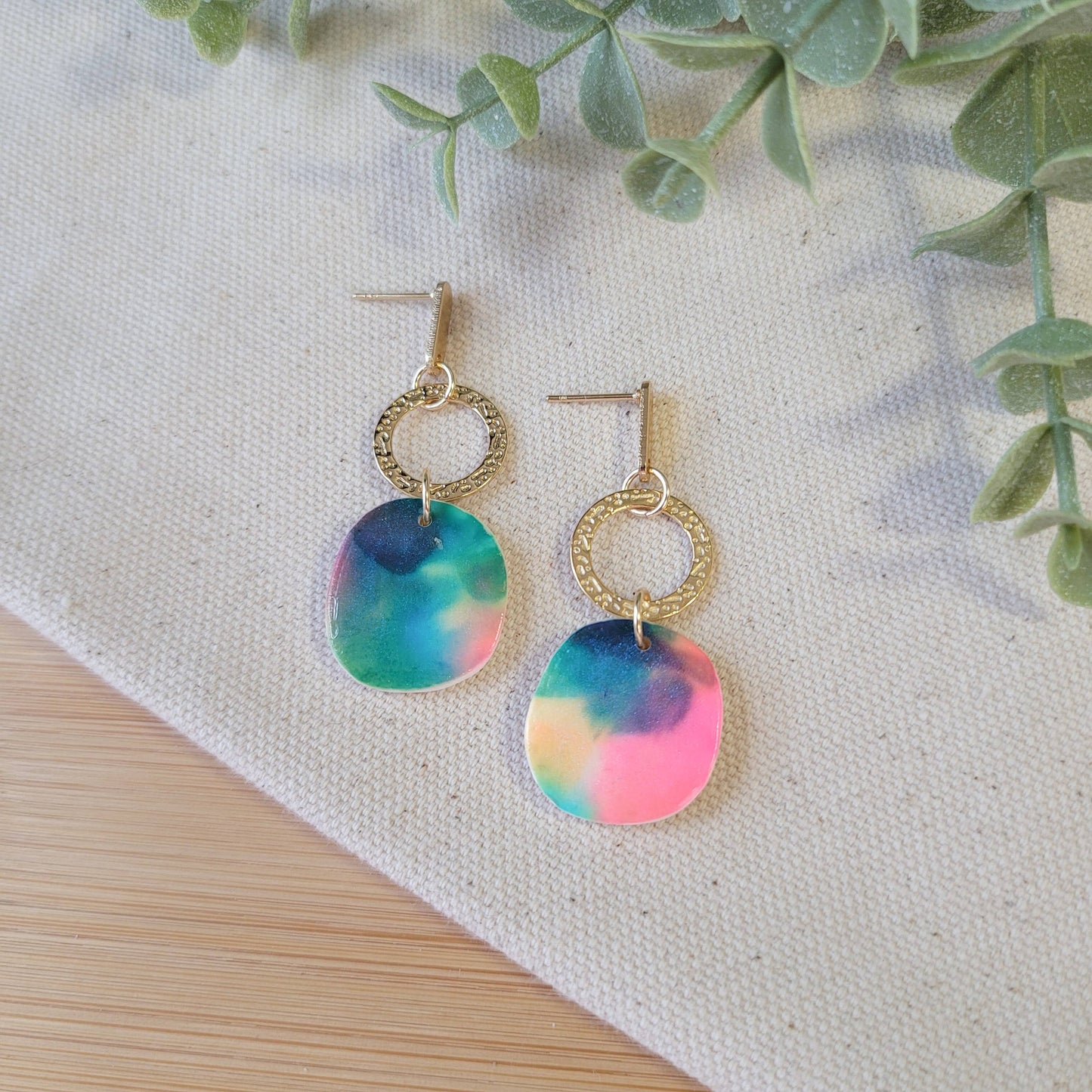 Tie Dye Pebble Drop