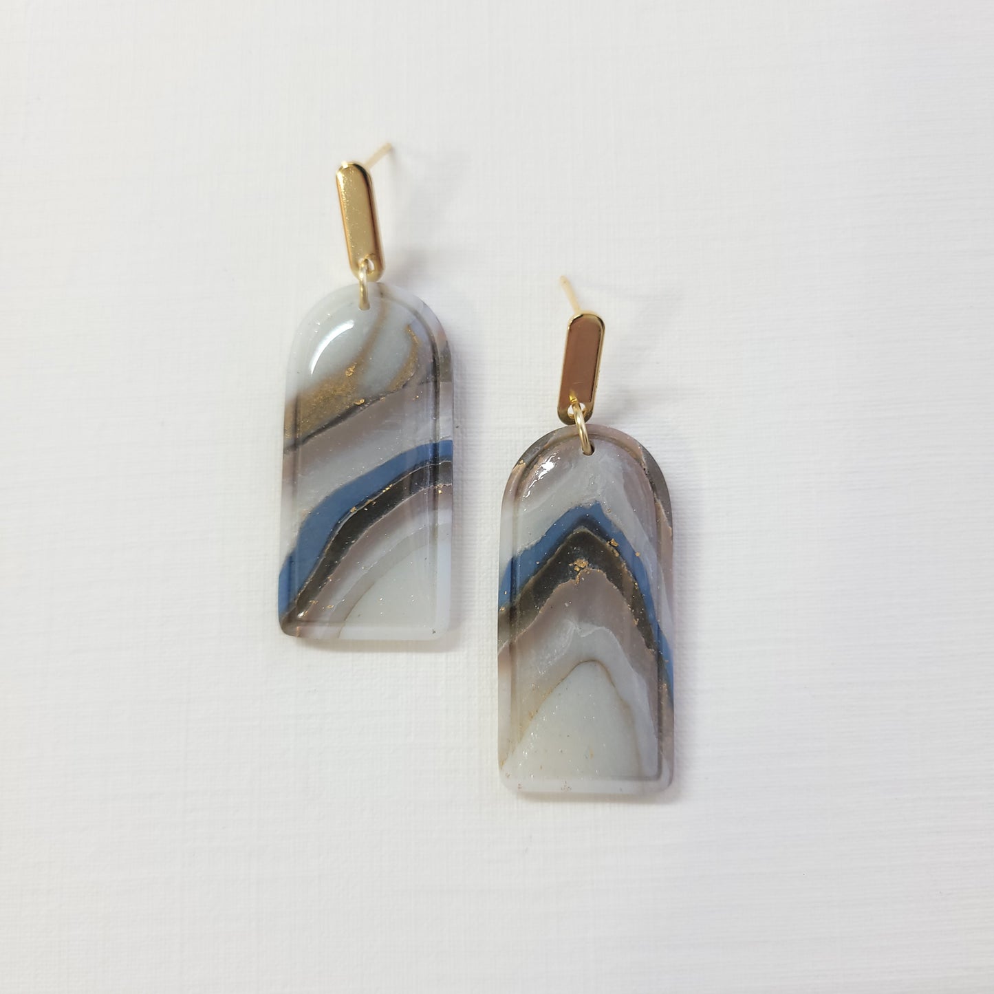 Brown/Blue Agate Arch
