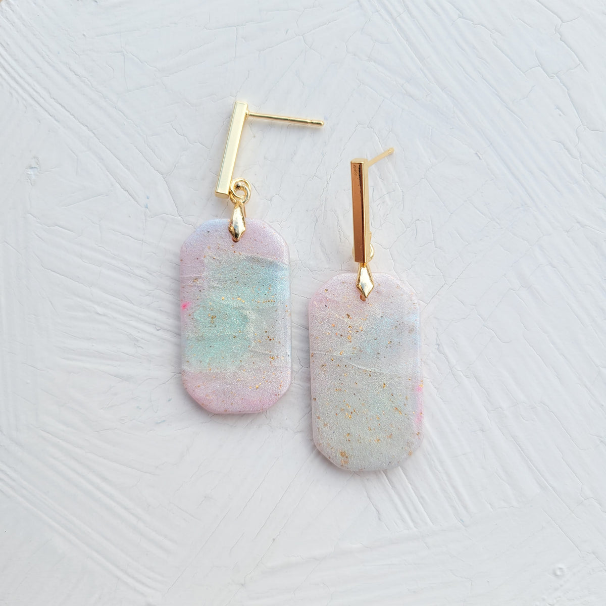 Pastel Opal Rectangle
