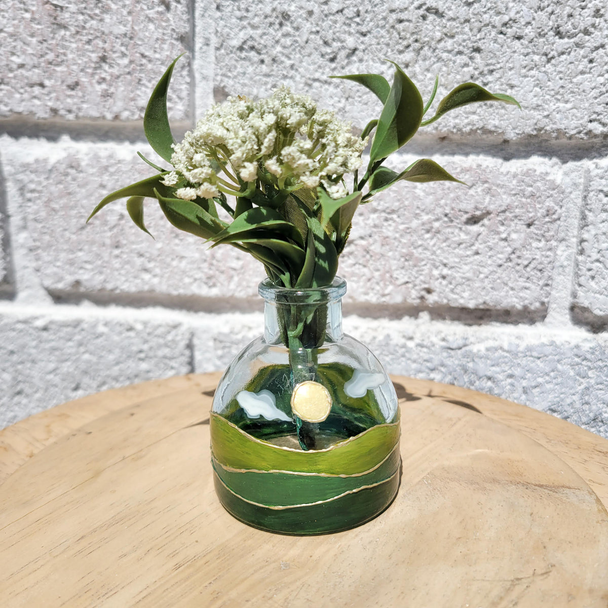 Rolling Hills Landscape Vase