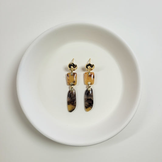 Tortoise Shell Assymetrical Slim