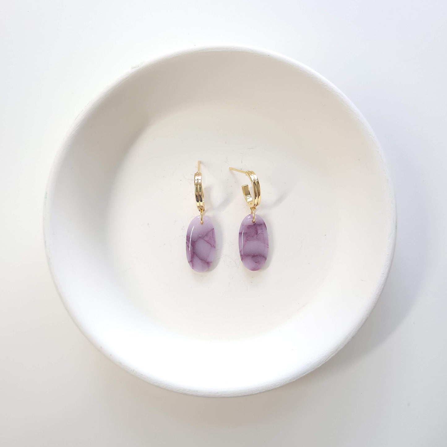 Lavender Jade Mini Oval
