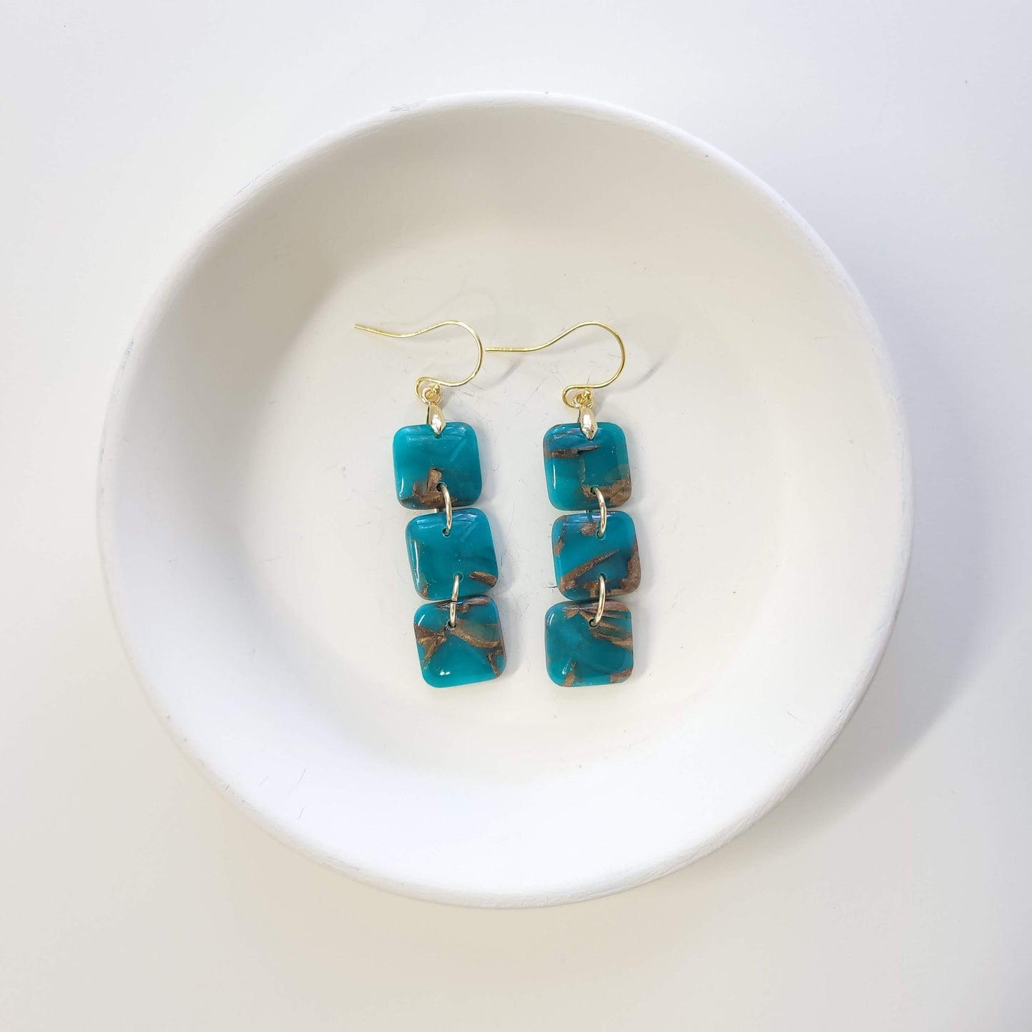 Turquoise Square Stack