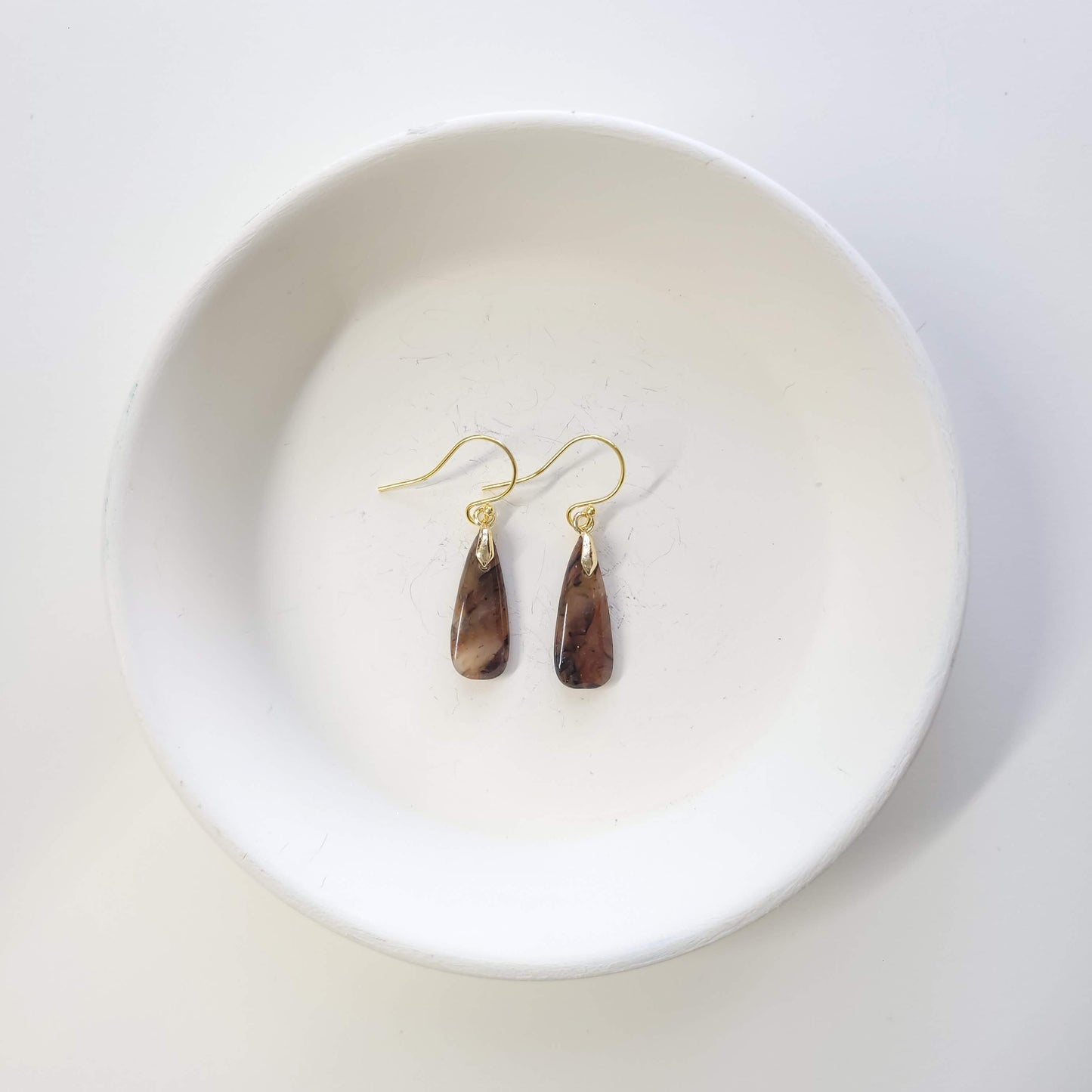 Tortoise Shell Mini Dangle