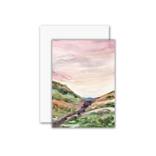 Picacho Peak Greeting Card