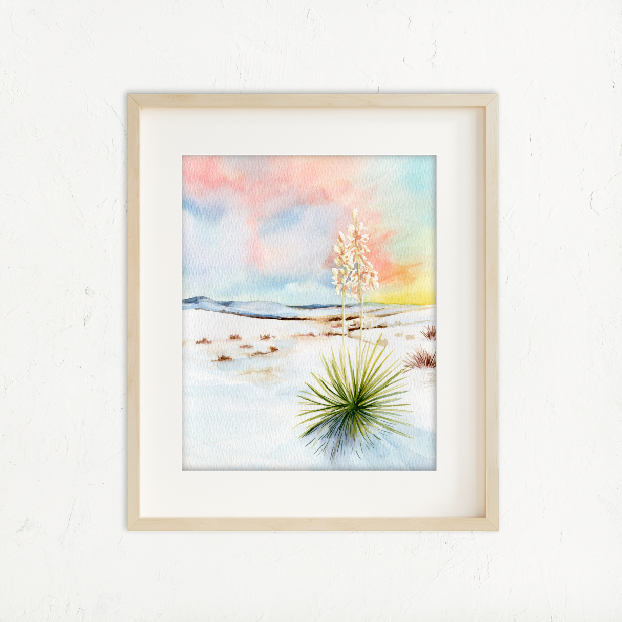 White Sands Yucca Plant