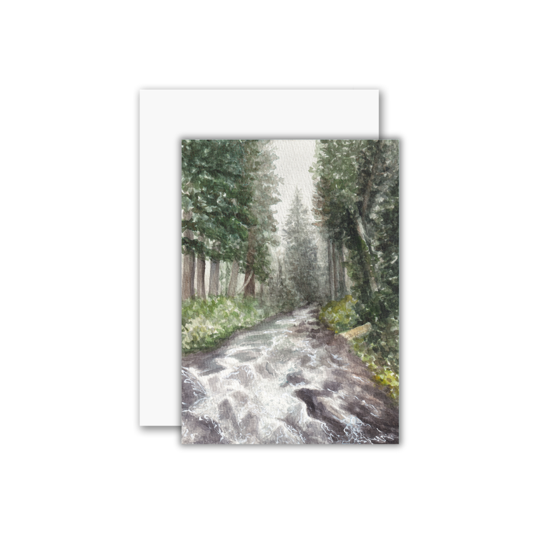 Naruda Falls Greeting Card