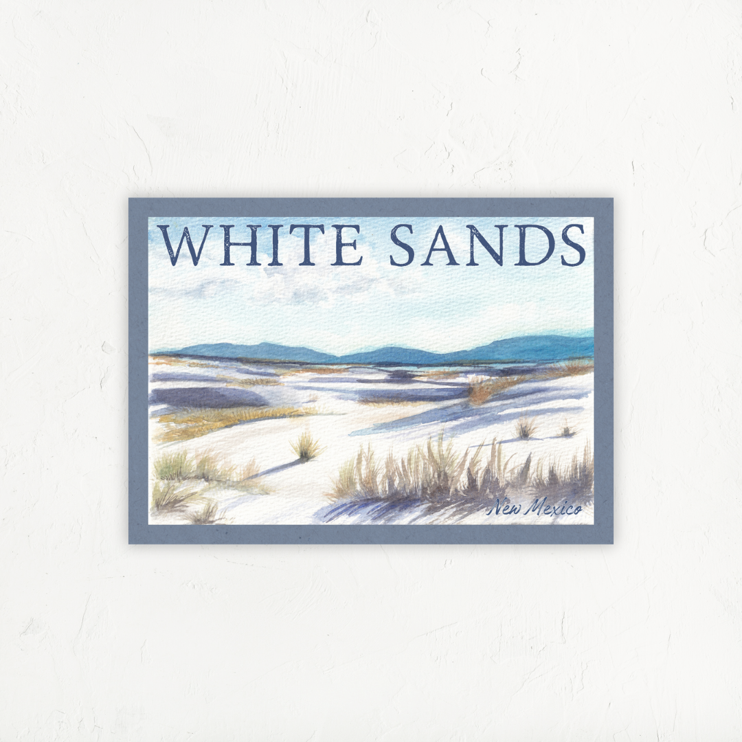 White Sands Postcards