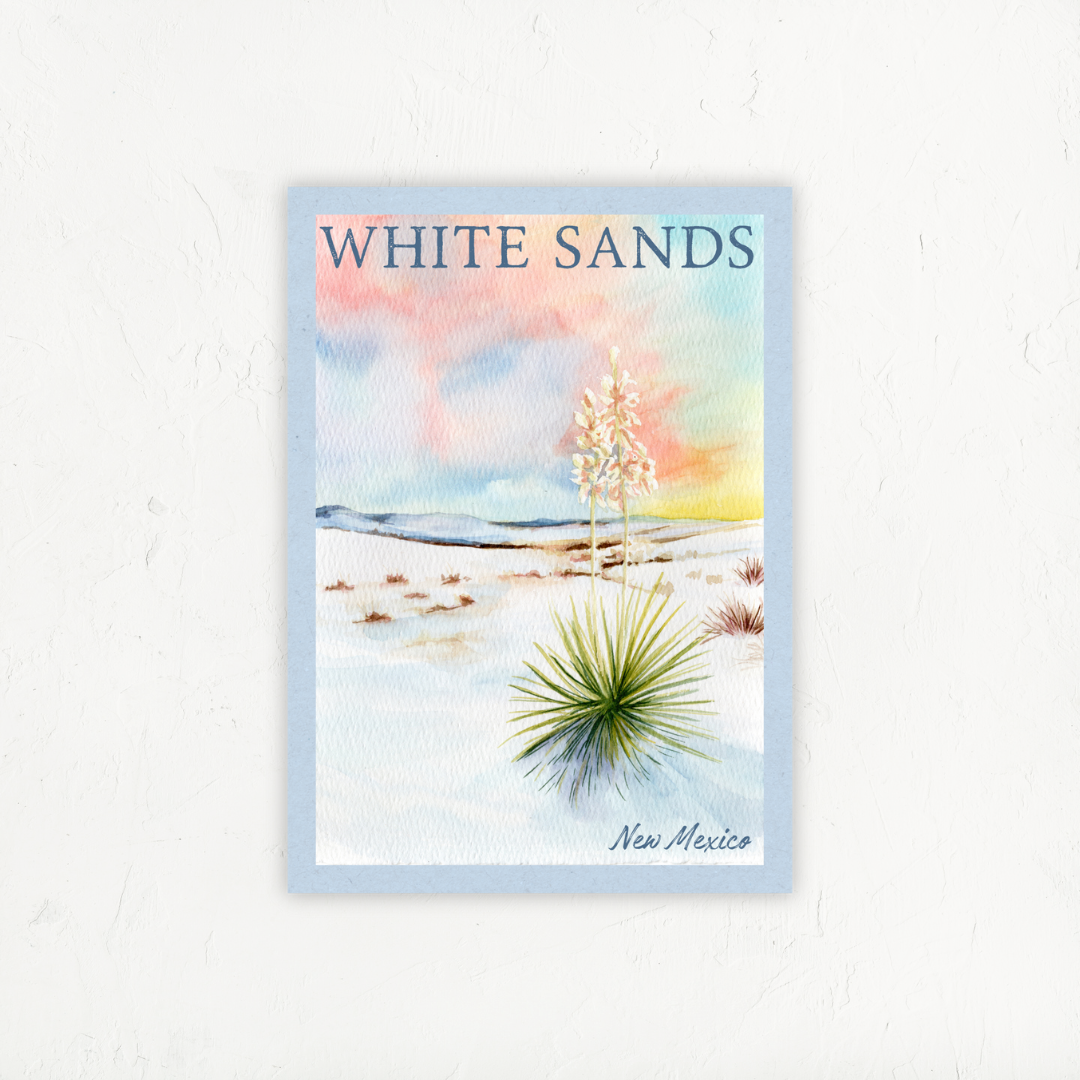 White Sands Postcards
