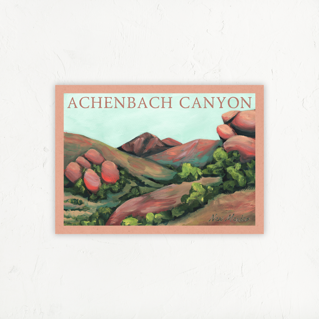 Achenbach Canyon Postcard