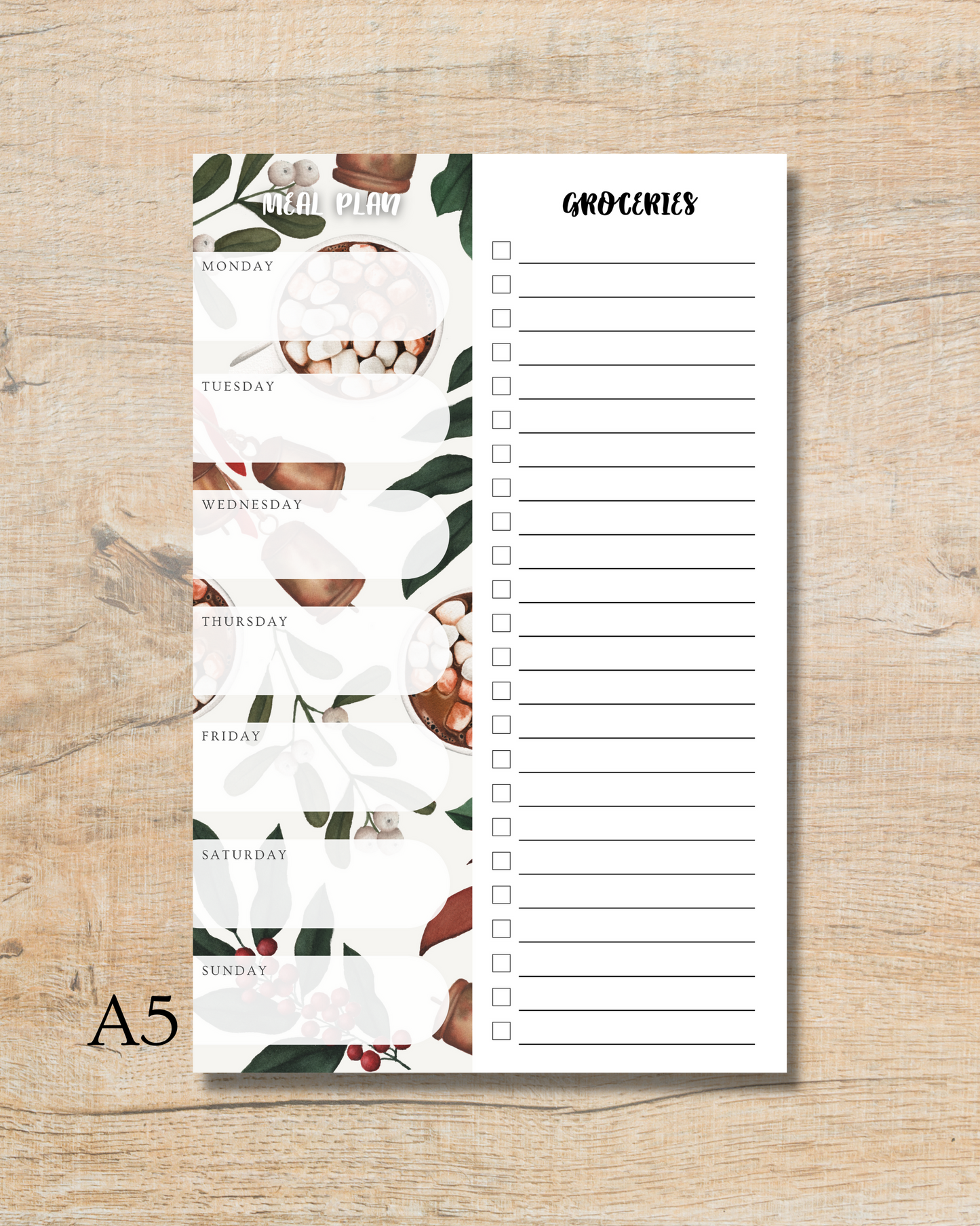 Christmas Pattern Stationery Bundle