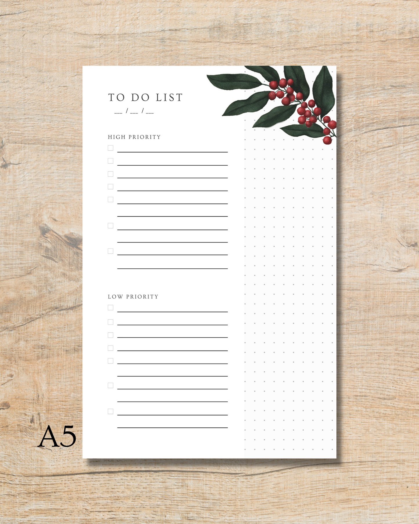 Christmas Pattern Stationery Bundle