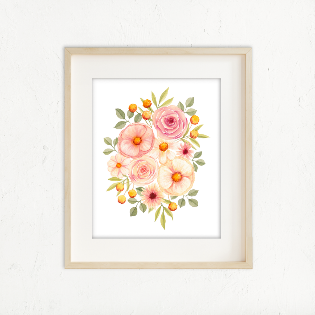 Pink Flower Bouquet