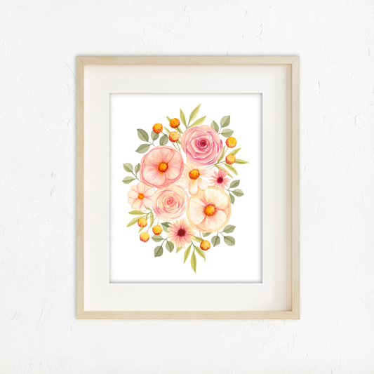 Pink Flower Bouquet