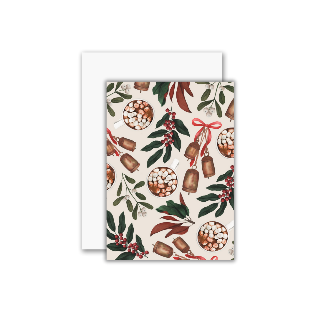 Christmas Pattern Greeting Card