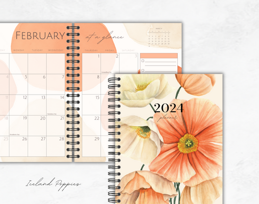 Iceland Poppies Planner