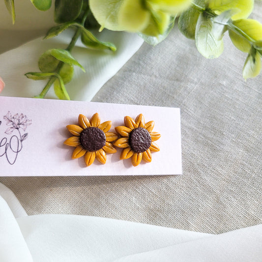 Sunflower Studs