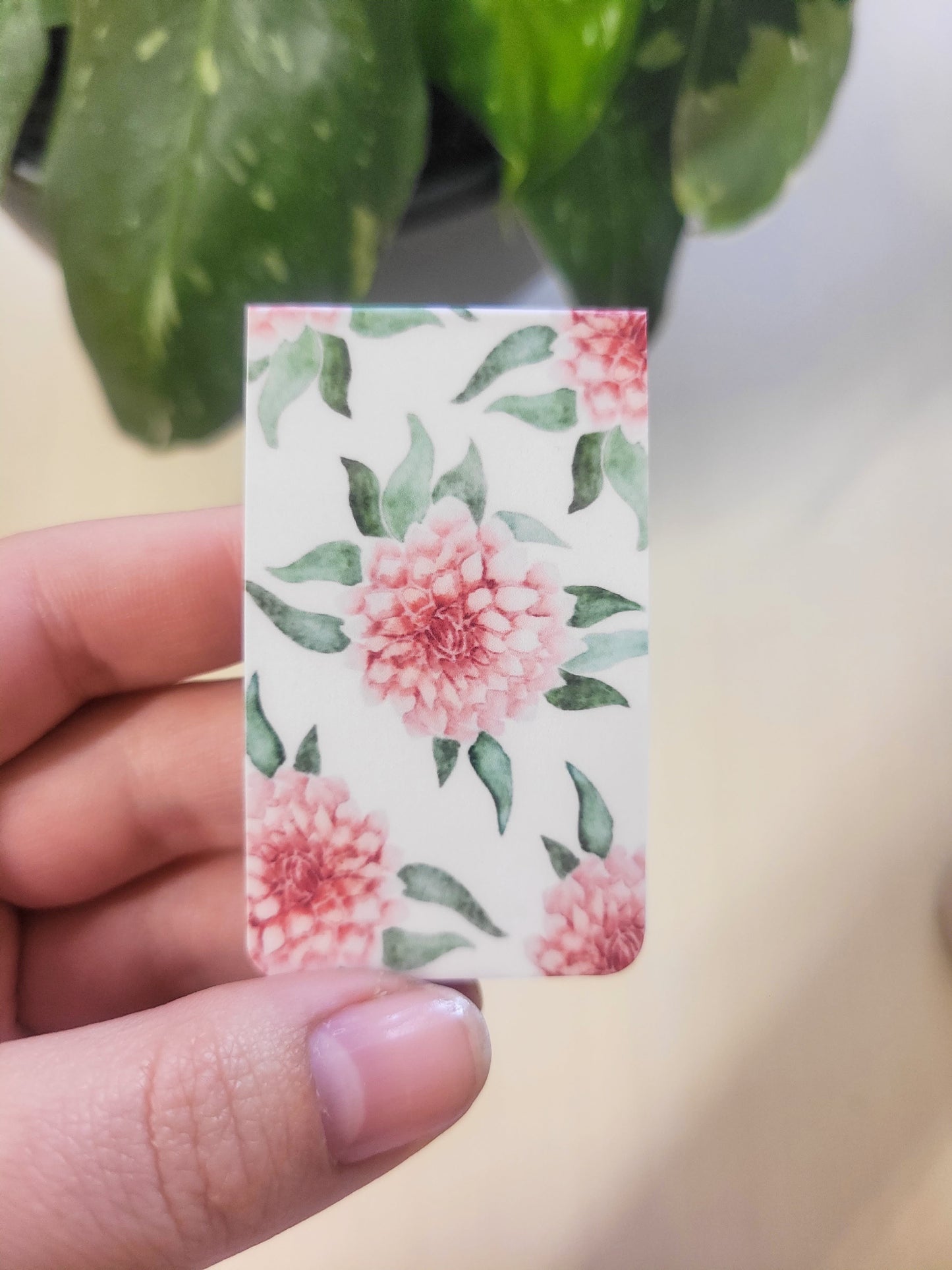 Dahlia Magnetic Bookmark