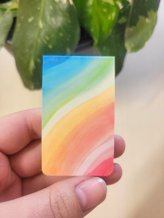 Rainbow Magnetic Bookmark