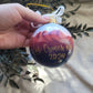 Organ Mountains Glass Ornament