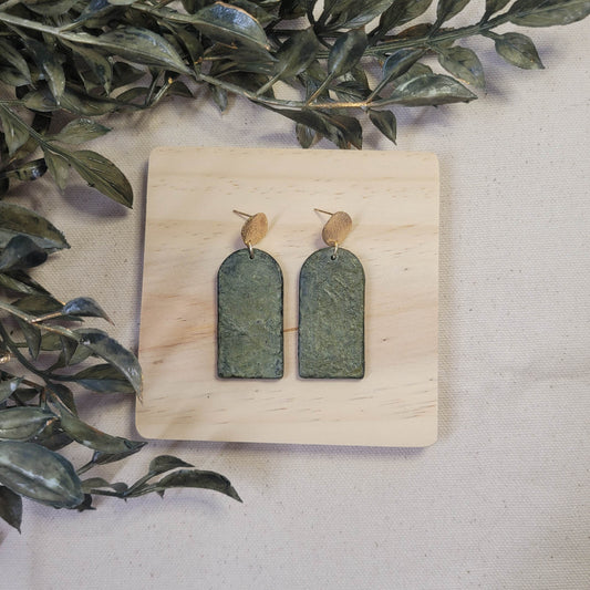 Green Textured Arch