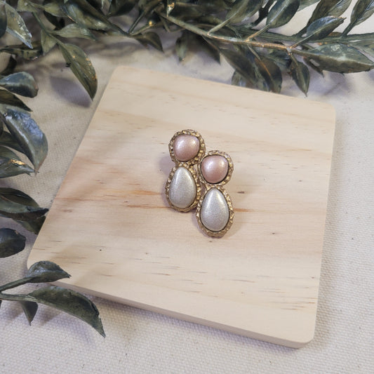 Champagne Pebble Inlay Mini
