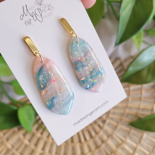 Multicolored Opal Pointed Dagger