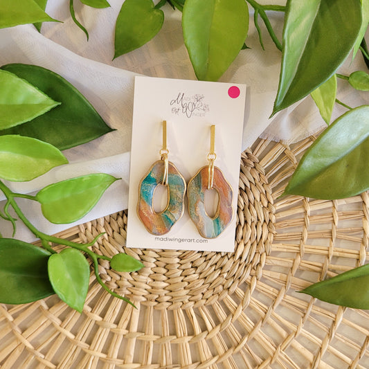 Colorful Organic Oval
