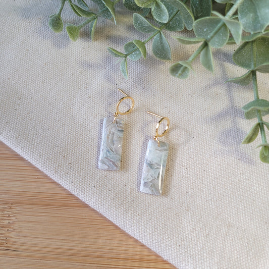 Opal Pearl Rectangle