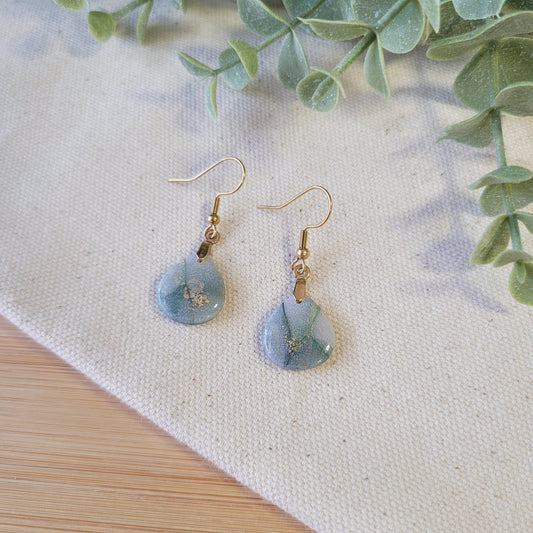 Sage Green Agate Mini Drop