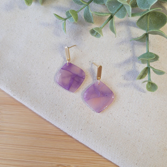 Amethyst Pointed Drop