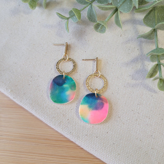 Tie Dye Pebble Drop
