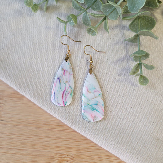 Tie Dye Scraps Teardrop