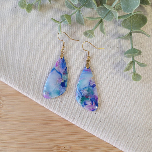 Asymmetrical Jewel Tone Scraps