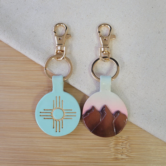 Mountains Keychain