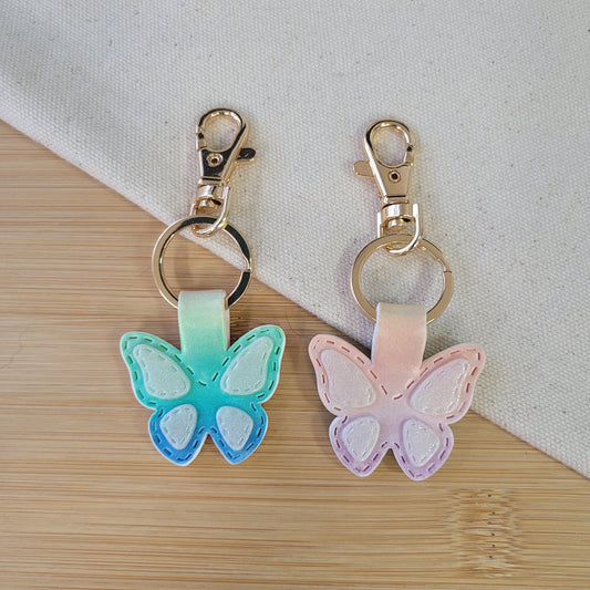Butterfly Keychain Rainbow