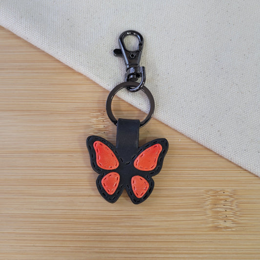 Butterfly Keychain Orange